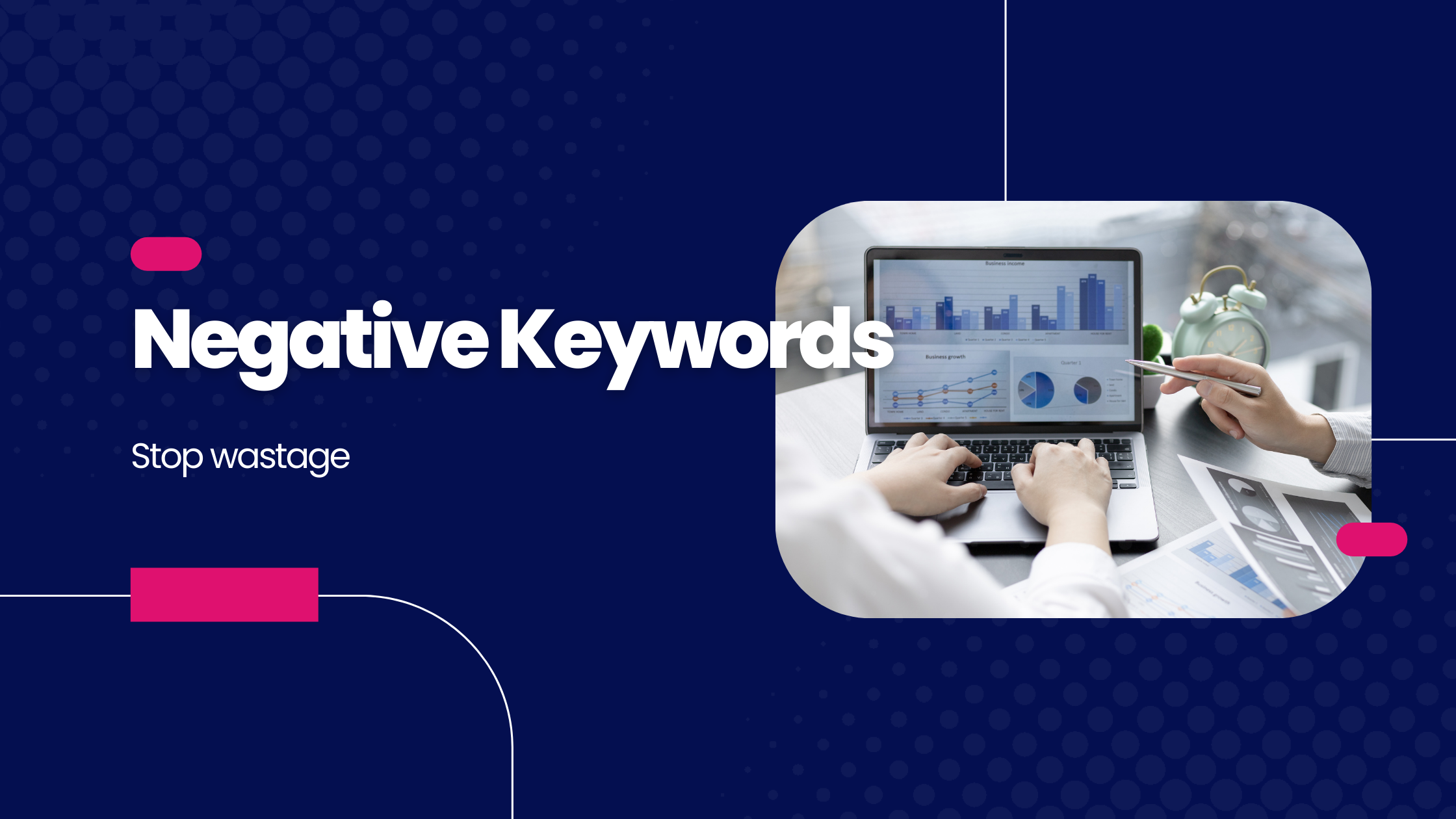 Negative keywords in Google Ads